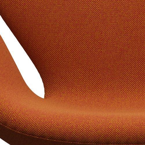 FRITZ HANSEN SWAN SALOUNGE, BRONT BRONZE/HALLINGDAL RED/CURRY