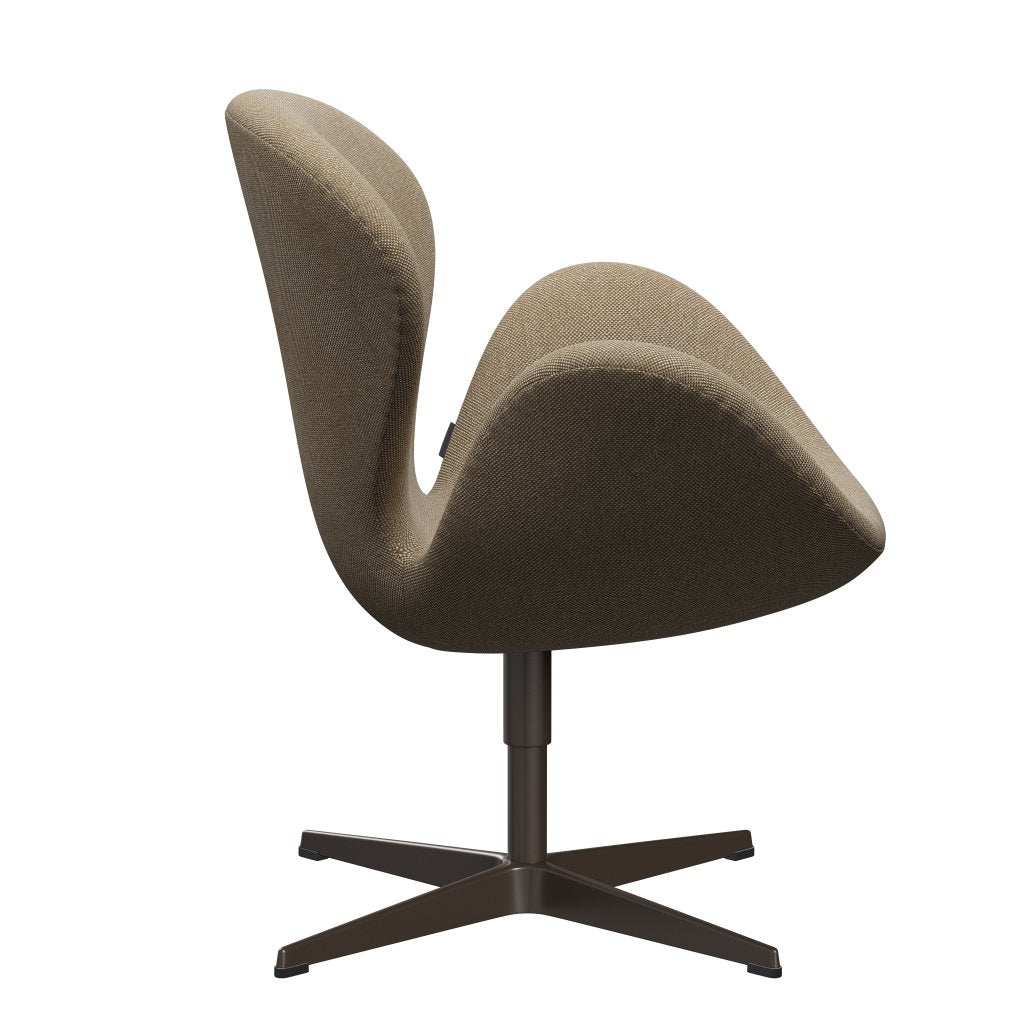 FRITZ HANSEN SWAN SALOUNGE, BRONT BRONZE/HALLINGDAL SAND Dark