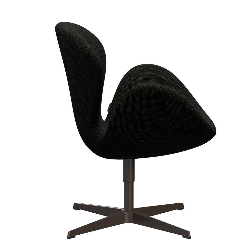 Fritz Hansen Swan Lounge Chair, Brown Bronze/Hallingdal Black/Grey (173)