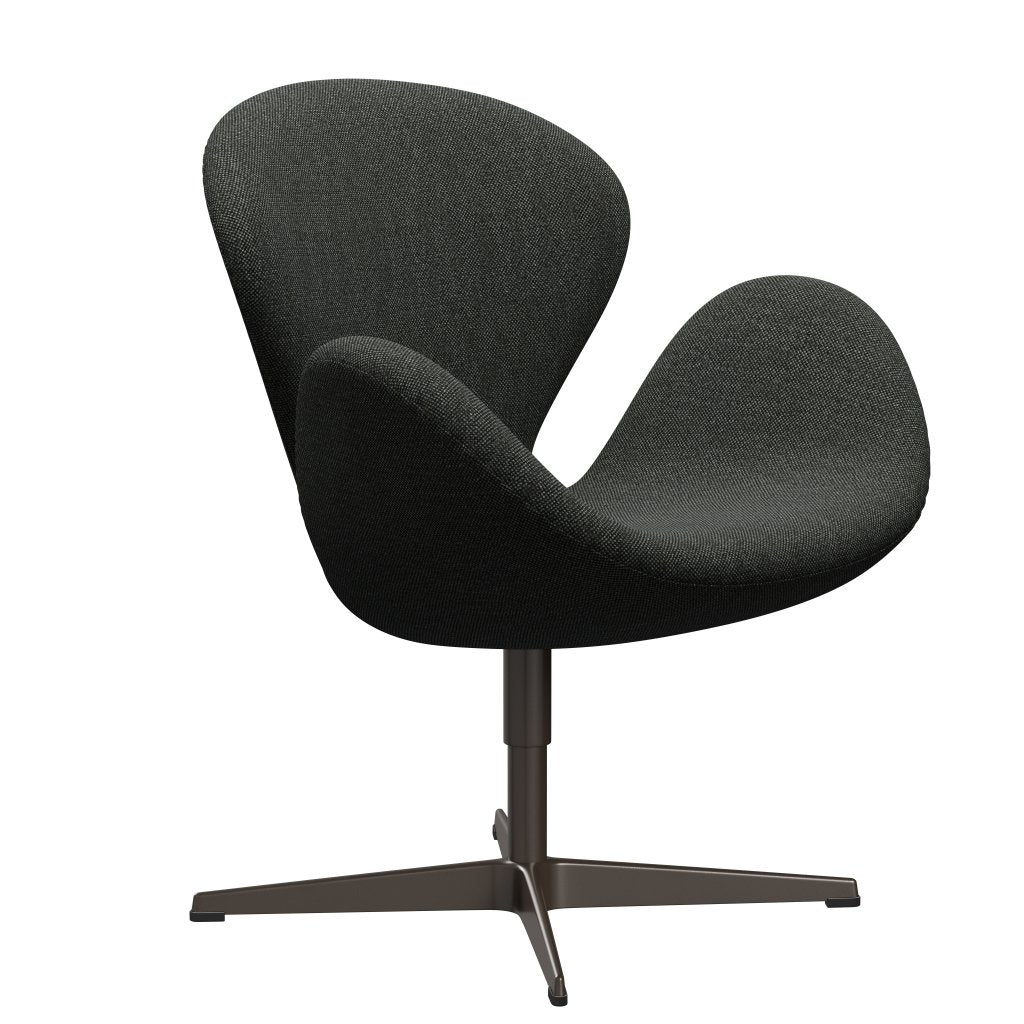 Fritz Hansen Swan Lounge, brązowy brąz/hallingdal Black/Grey (368)