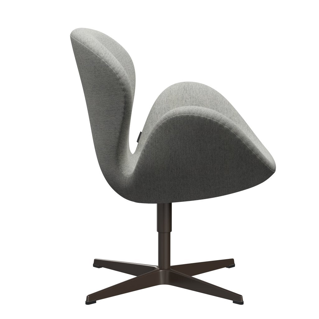 Fritz Hansen Swan Shounge, brązowy brąz/hallingdal White/Grey