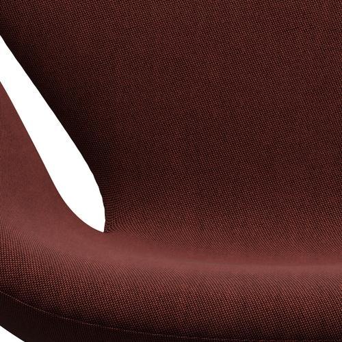 FRITZ HANSEN SWAN SALOUNGE, BRĄZOWY BRINZE/RIME DARMY RED/BRĄZOWY