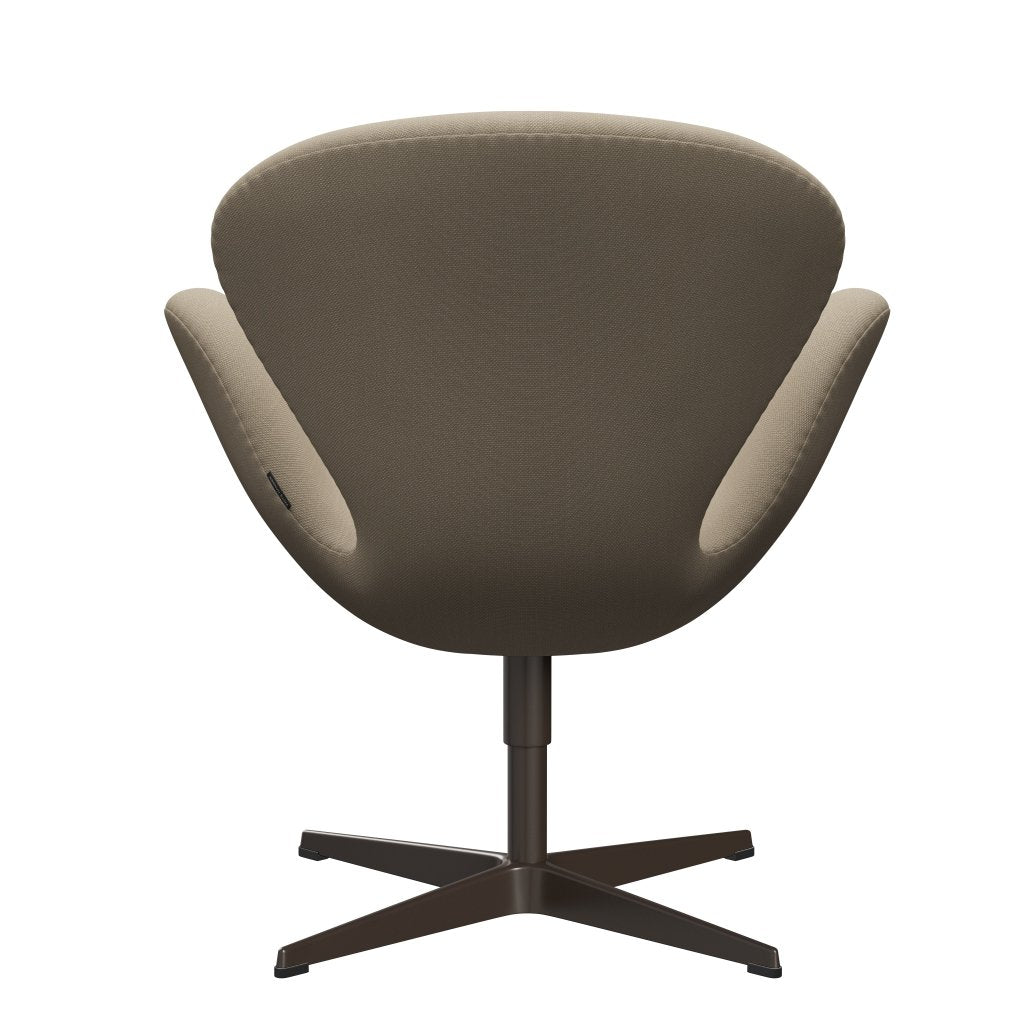 FRITZ HANSEN SWAN SALOUNGE, BRĄZOWY BRONZ/STELCUT BEIGE