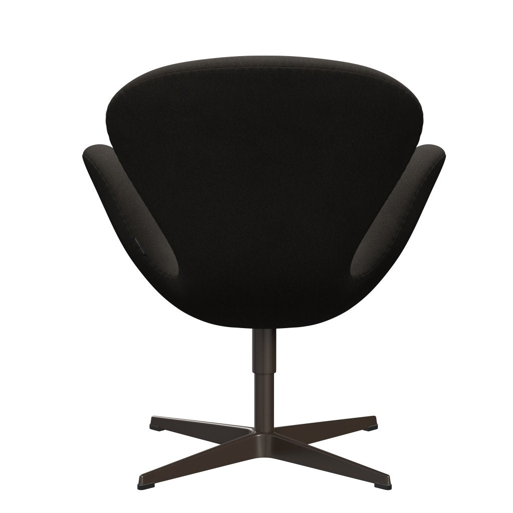 Fritz Hansen Swan Lounge Chair, Brown Bronze/Steelcut Brown