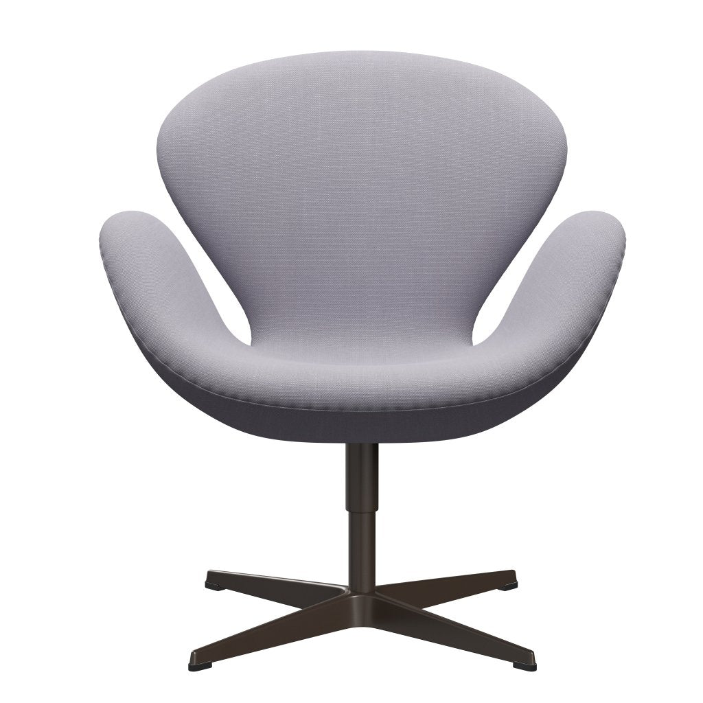 FRITZ HANSEN SWAN SALOUNGE, BRĄZOWY BRONZY/STELCUT SYBER SZARE