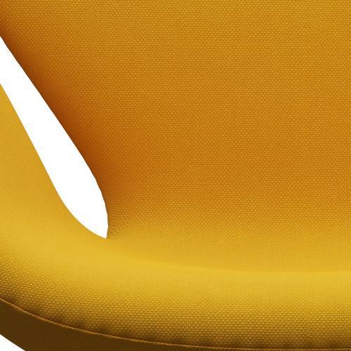 FRITZ HANSEN SWAN SALOUNGE, BRONNE BRONZE/STELCUT Trio Yellow