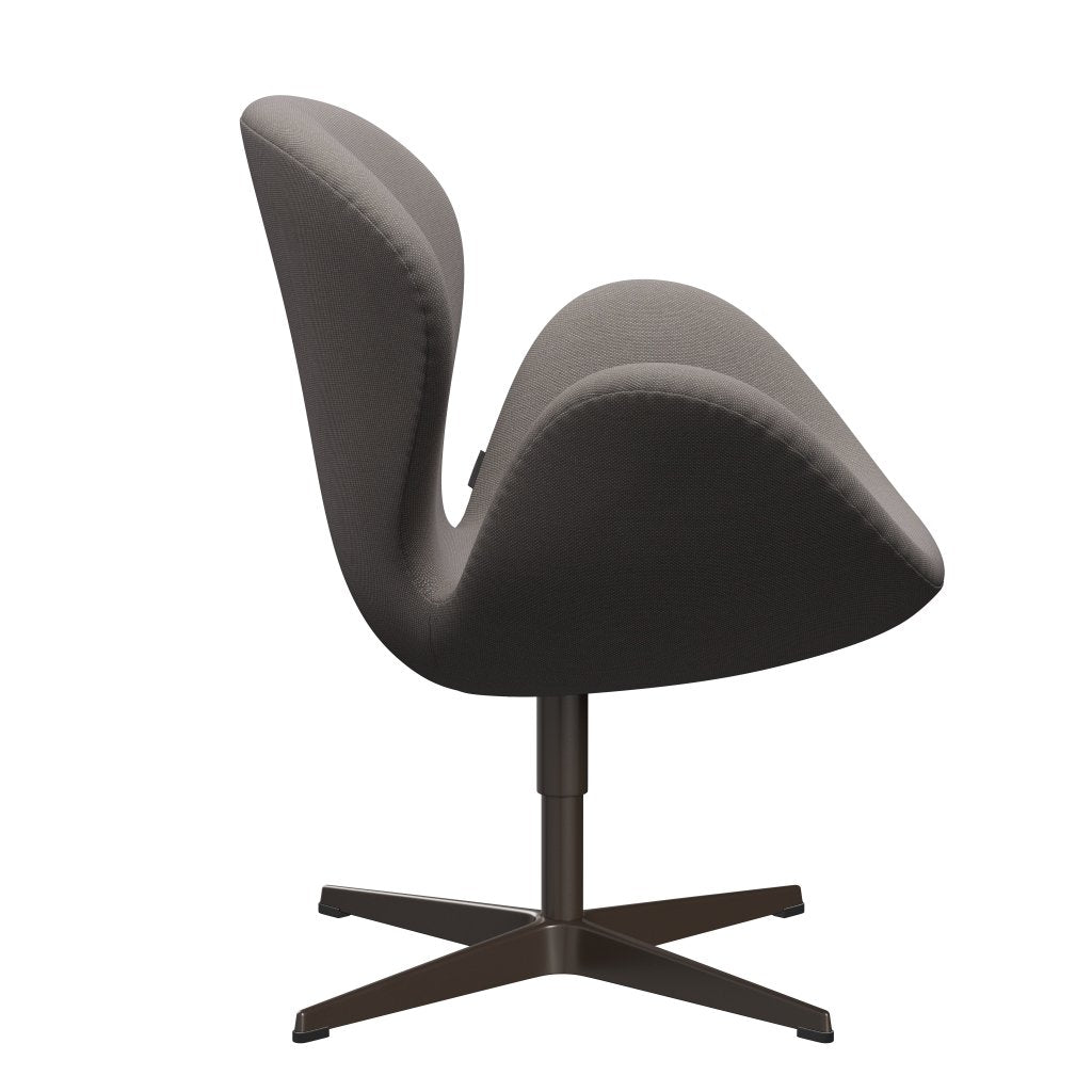 FRITZ HANSEN SWAN SALOUNGE, BRONNE BRONZE/STELCUT Trio Sand Dark