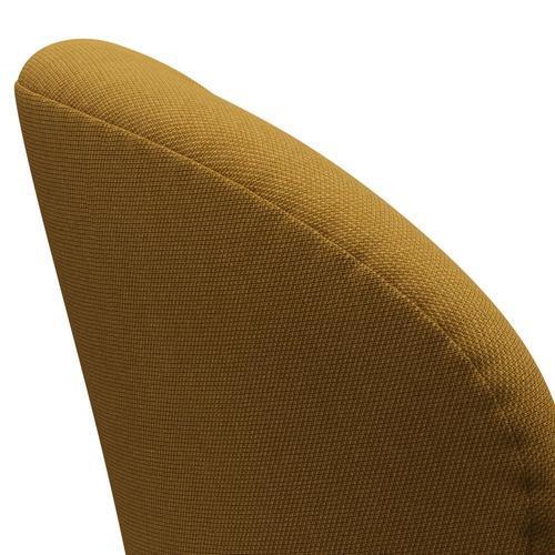 FRITZ HANSEN SWAN SALOUGE, BRĄZOWY BRONZY/STELCUT TRIO MUSTARD Ciemna