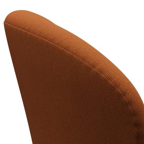 Fritz Hansen Swan Lounge Chair, Brown Bronze/Steelcut Trio Burnt Orange