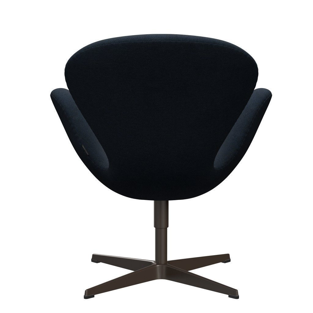 FRITZ HANSEN SWAN SALOUNGE, BRĄZOWY BRONZ/SUNNIVA DARCY BLUE