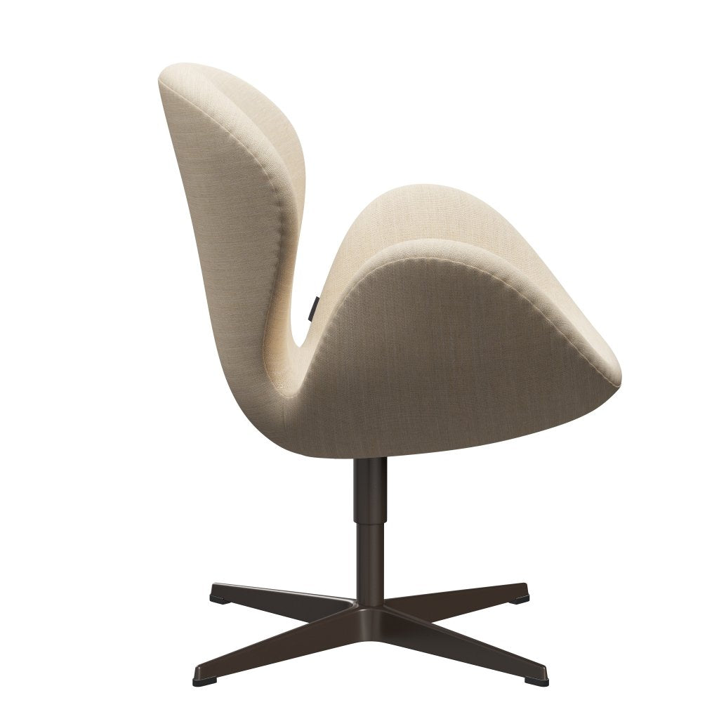 FRITZ HANSEN SWAN SALOUNGE, BRĄZOWY BRONZY/SUNNIVA SAND