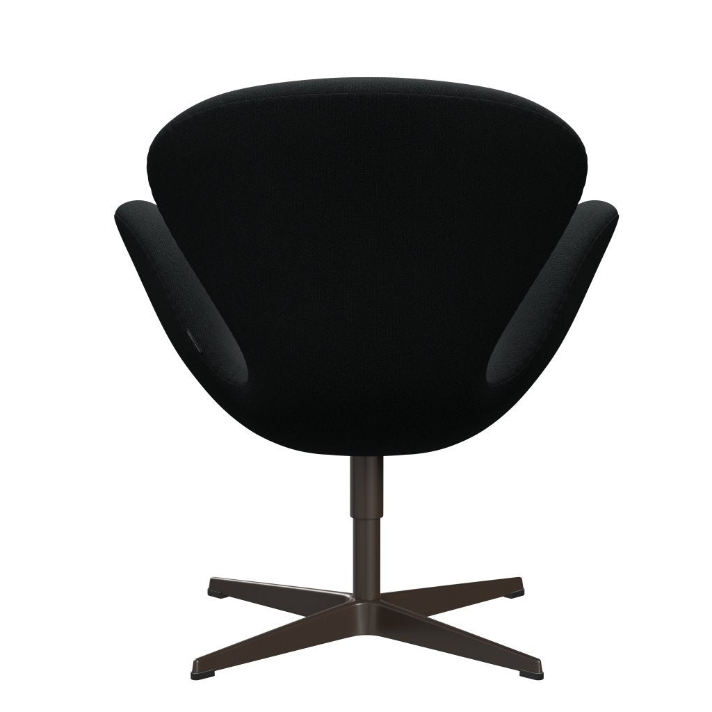 Fritz Hansen Swan Lounge Faun, Brown Bronze/Sunniva Black (193)