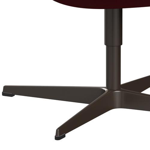 FRITZ HANSEN SWAN SALOUGE, BRĄZOWY BRONZ/TONUS LIGHT BORDEAUX