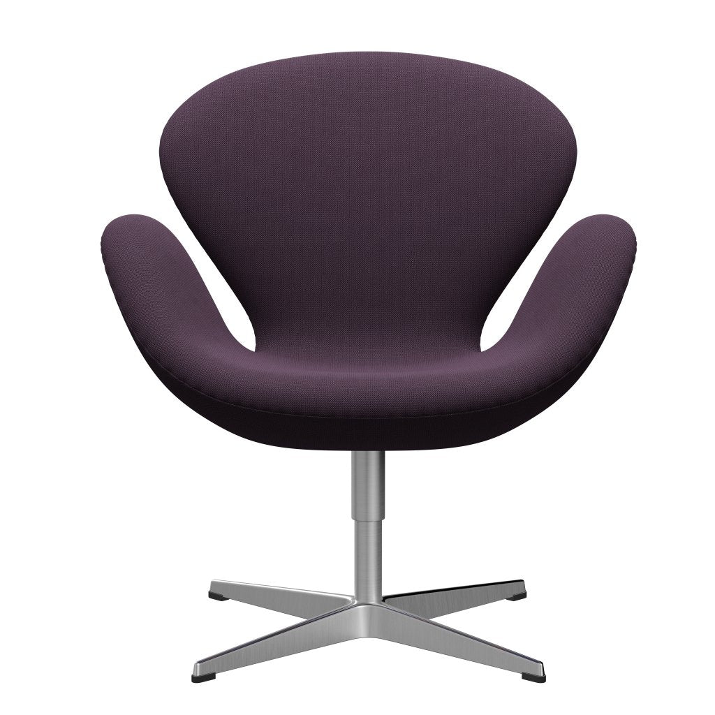 Fritz Hansen Swan Frea, satynowe szczotkowane aluminium/Capture Violet Dark