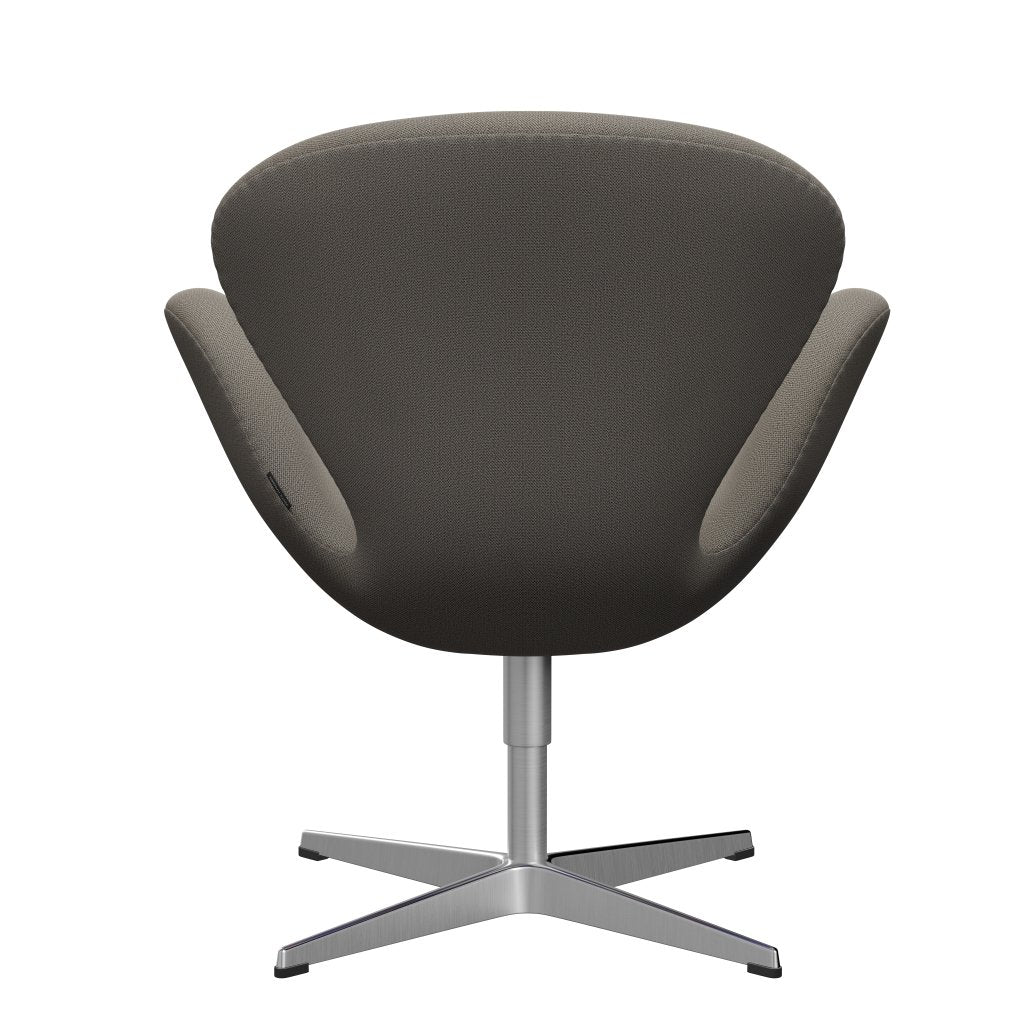 Fritz Hansen Swan Frea, satynowy szczotkowany aluminium/Capture Warm Grey