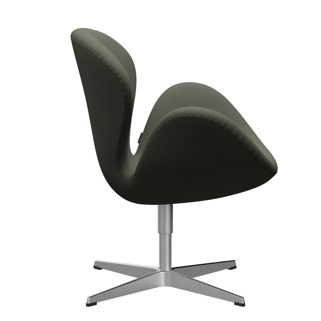 Fritz Hansen Swan Frea, satynowy szczotkowany aluminium/Diablo Warm Grey