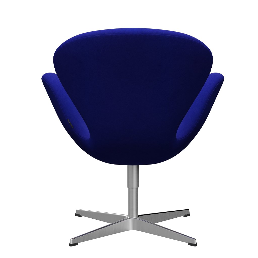 Fritz Hansen Swan Frea, satynowy szczotkowany aluminium/Divina Coral Blue