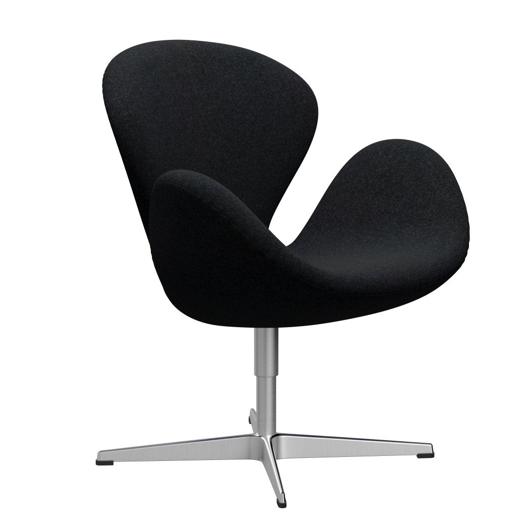 Fritz Hansen Swan Frea, satyna szczotkowana aluminium/divina MD Black