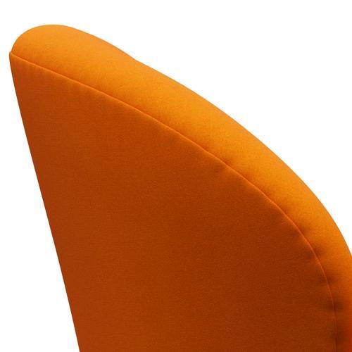 Fritz Hansen Swan Frea, satynowy szczotkowany aluminium/Divina Orange Dark