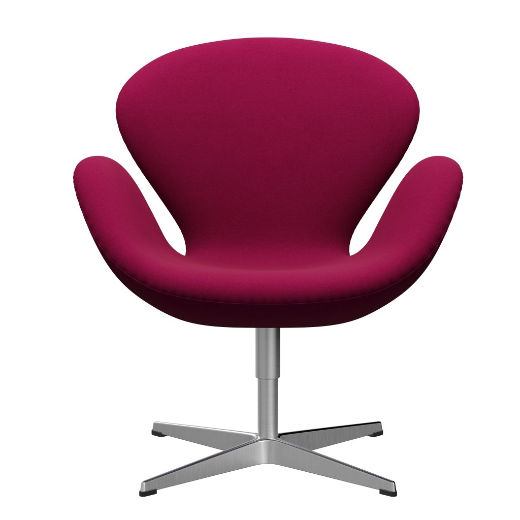 Fritz Hansen Swan Frea, satynowy szczotkowany aluminium/divina Pink Dark