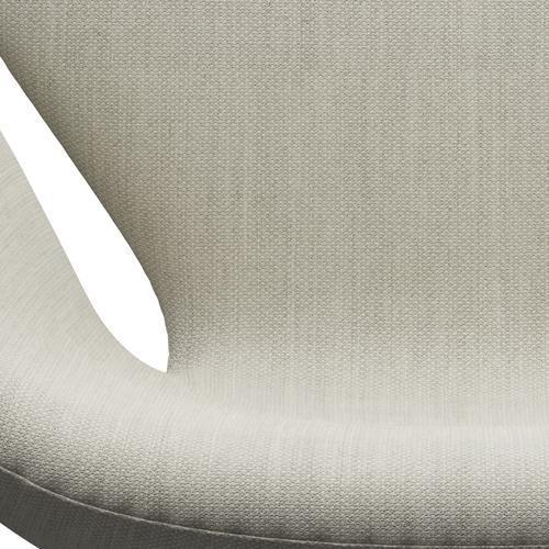 Fritz Hansen Swan Lounge Chair, Satin Brushed Aluminium/Fiord Grey