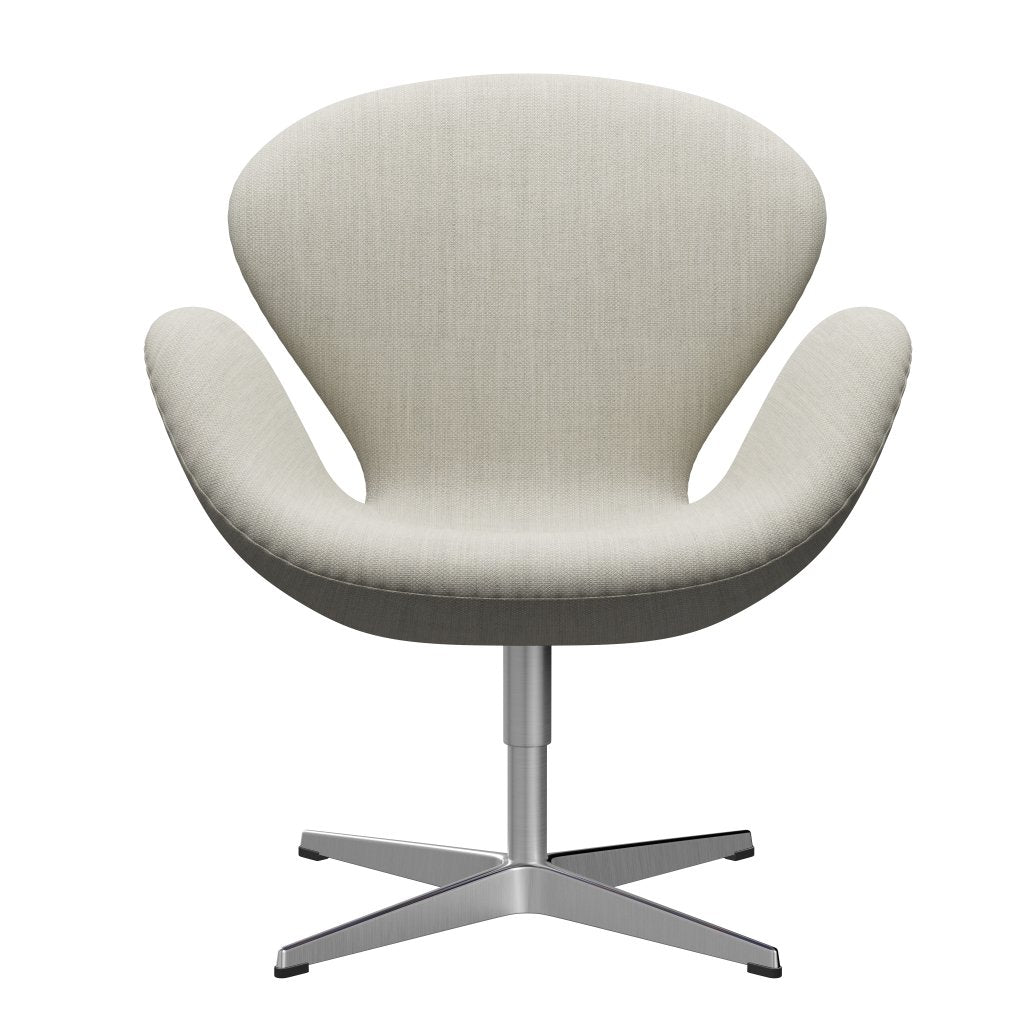 Fritz Hansen Swan Frea, satynowy szczotkowany aluminium/fiord grey