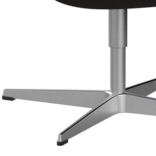 Fritz Hansen Swan Frea, SatingBrushed Aluminium/Hallingdal Grey Dark