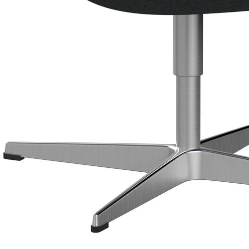 Fritz Hansen Swan Salounge, sosowanie szczotkowane aluminium/hallingdal grey