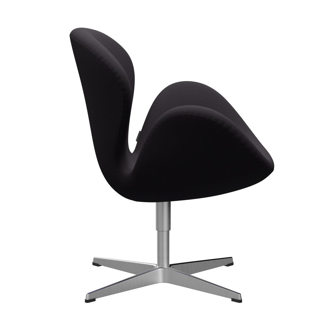 FRITZ HANSEN SWAN SALOUNGE, satynowy szczotkowane aluminium/stalcut fiolet ciemny