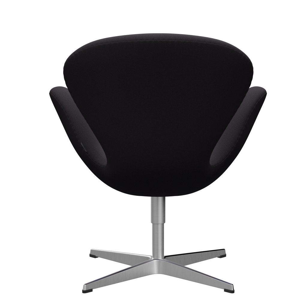 FRITZ HANSEN SWAN SALOUNGE, satynowy szczotkowane aluminium/stalcut fiolet ciemny