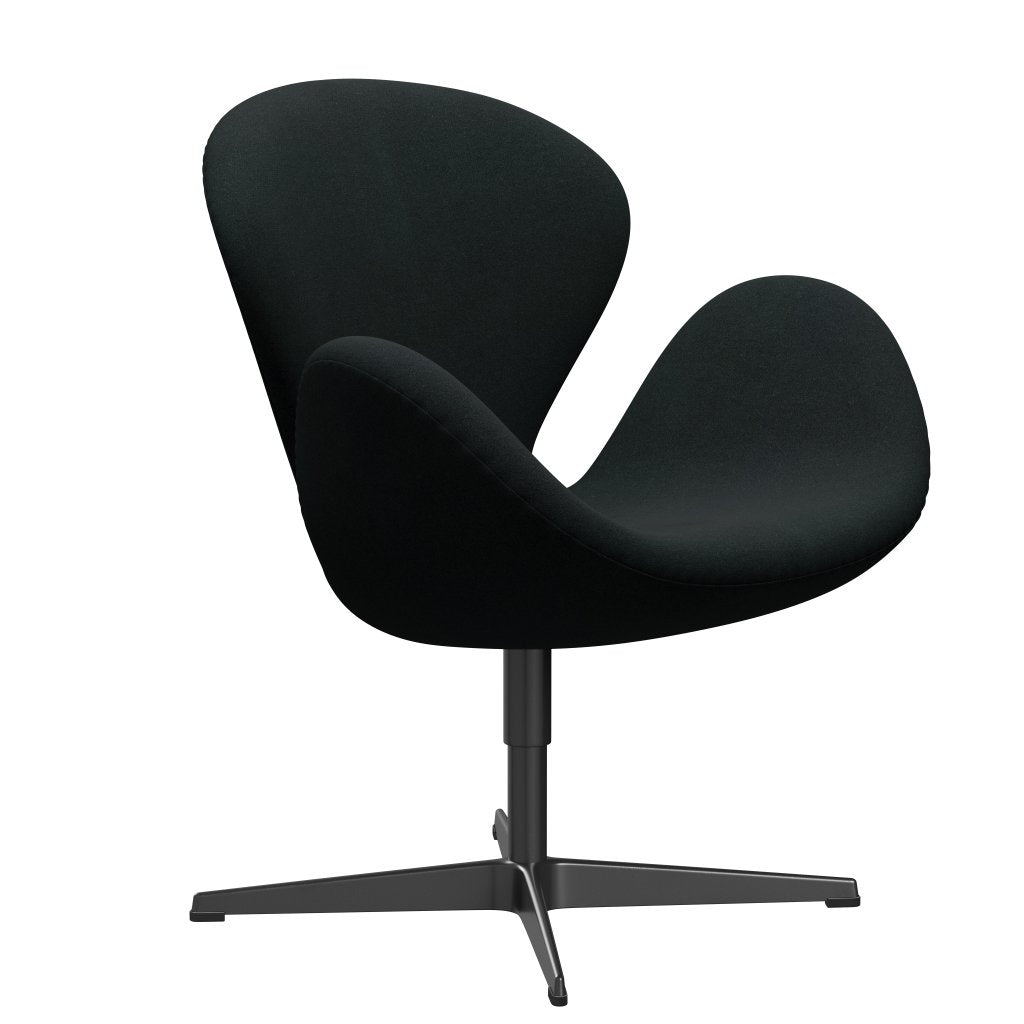 Fritz Hansen Swan Frea, czarny lakier/tonus czarny