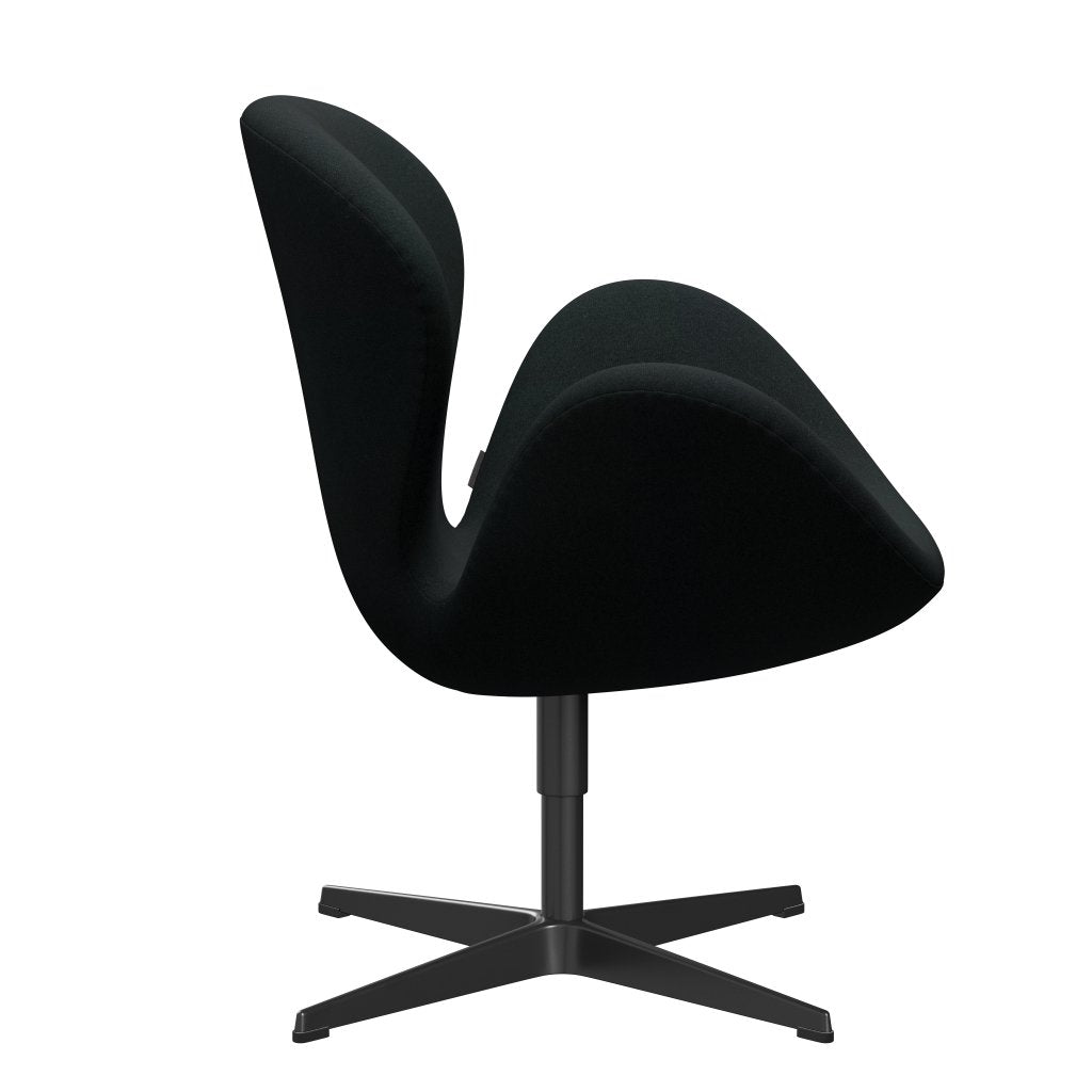 Fritz Hansen Swan Frea, czarny lakier/tonus czarny