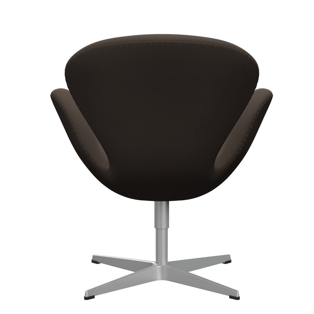 Fritz Hansen Swan Frea, srebrny szary/Capture Brown/Green