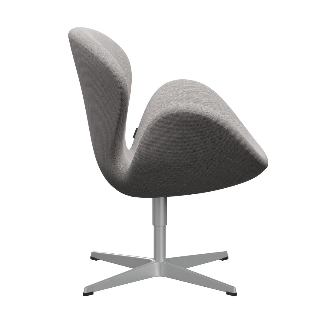 Fritz Hansen Swan Lounge Chair, Silver Grey/Capture Grey