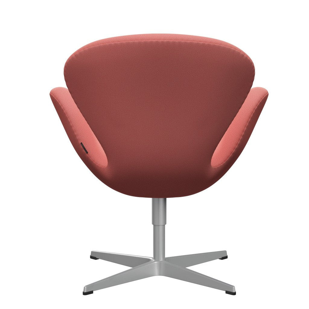 FRITZ HANSEN SWAN SALOUNGE, Srebrny Gray/Capture Coral