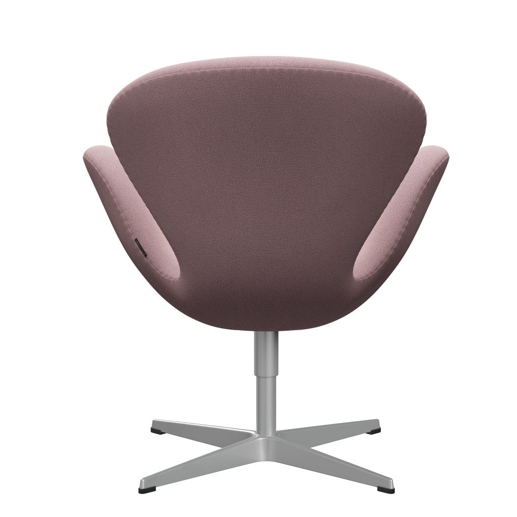 FRITZ HANSEN SWAN SALOUNGE, Srebrny Gray/Capture Pink