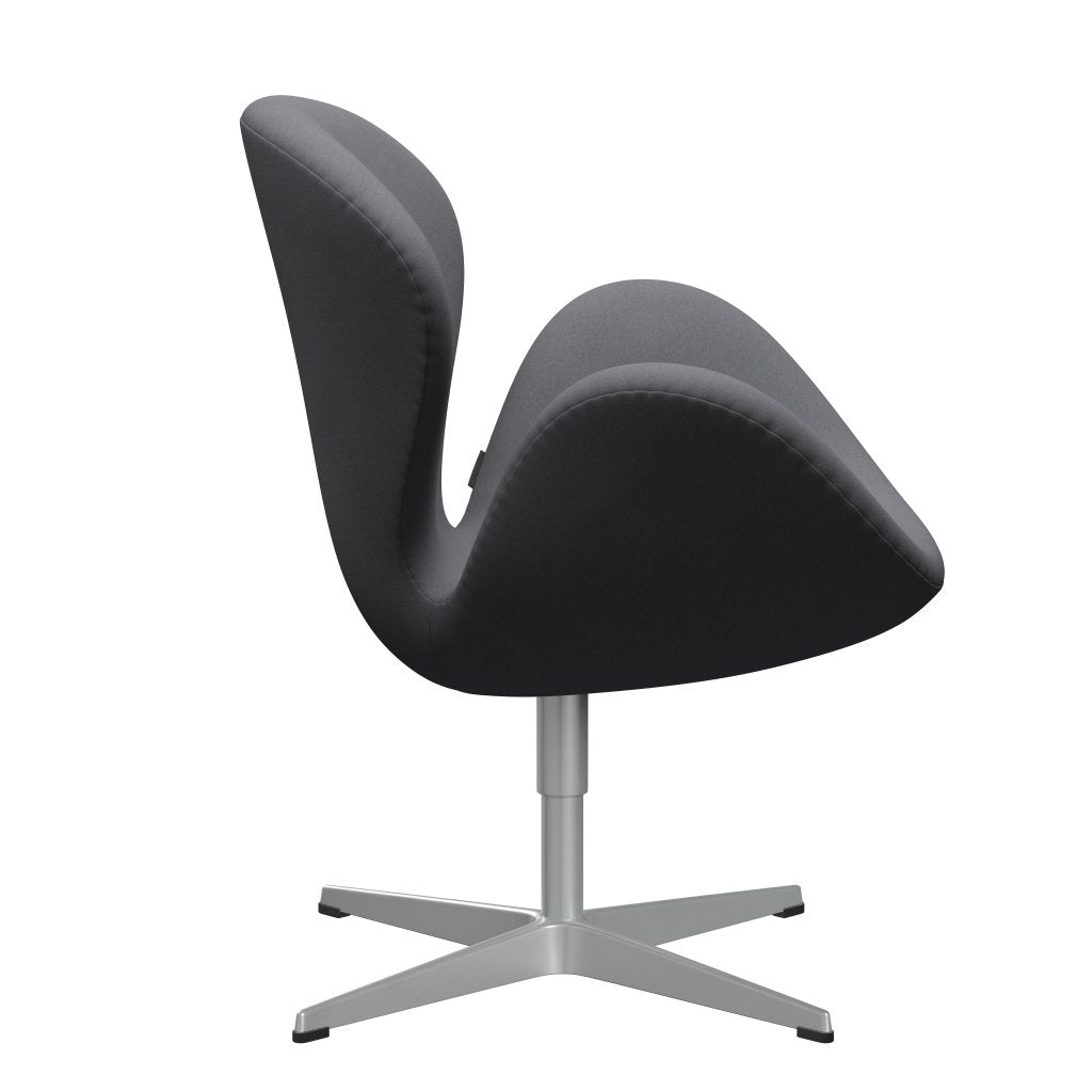 Fritz Hansen Swan Lounge Chair, Silver Grey/Comfort Grey (01012)