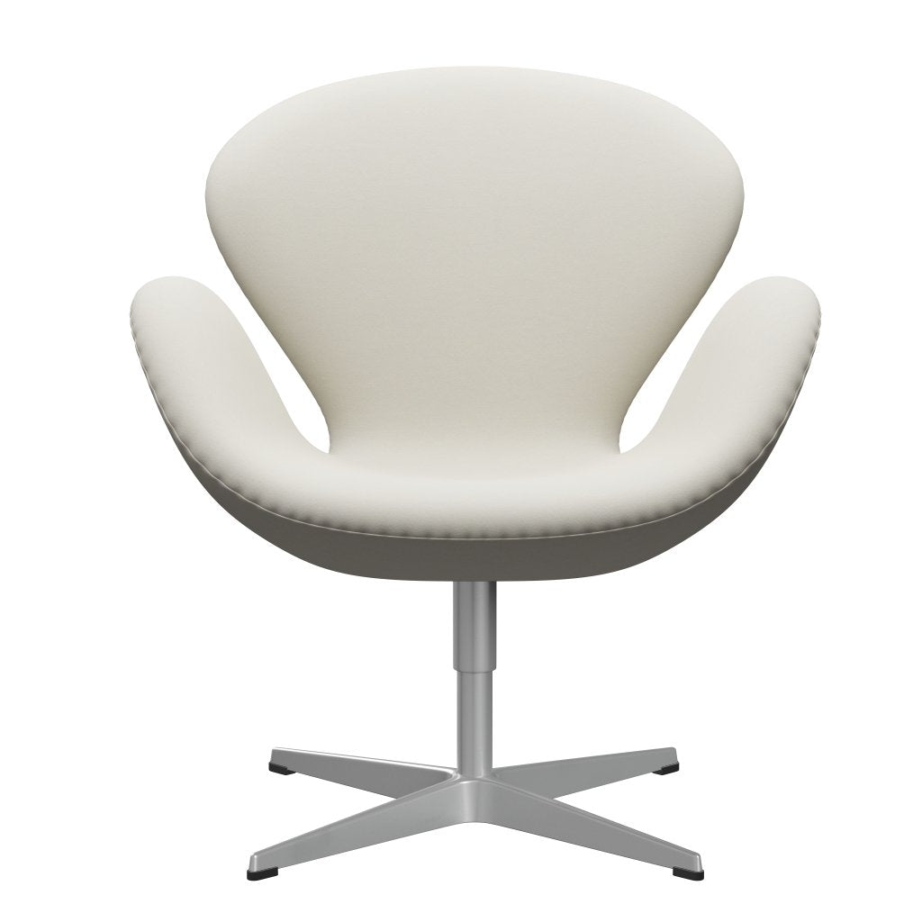 Fritz Hansen Swan Lounge Chair, Silver Grey/Comfort Light Grey