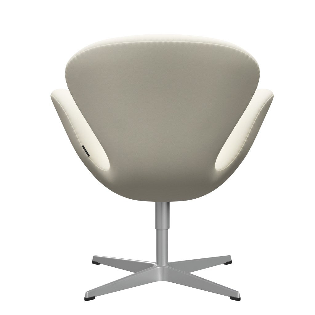 Fritz Hansen Swan Lounge Chair, Silver Grey/Comfort White