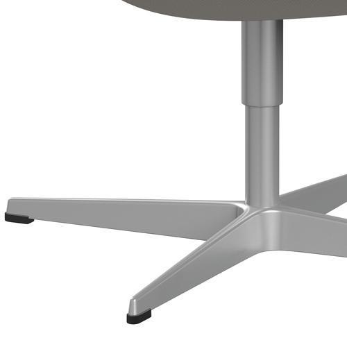 FRITZ HANSEN SWAN SALOUNGE, Srebrny Grey/Diablo Snow