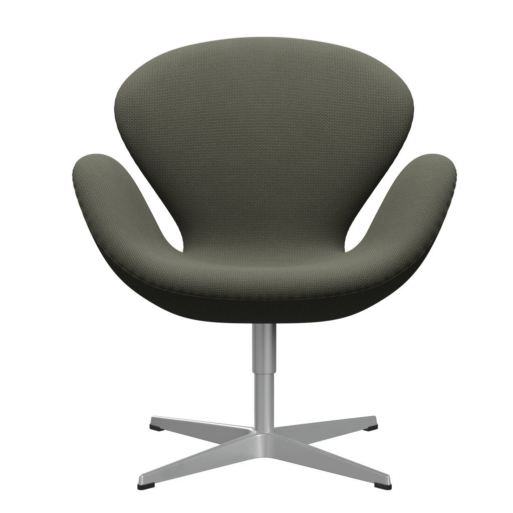 FRITZ HANSEN SWAN SALOUNGE, Srebrny szary/Diablo Warm Grey