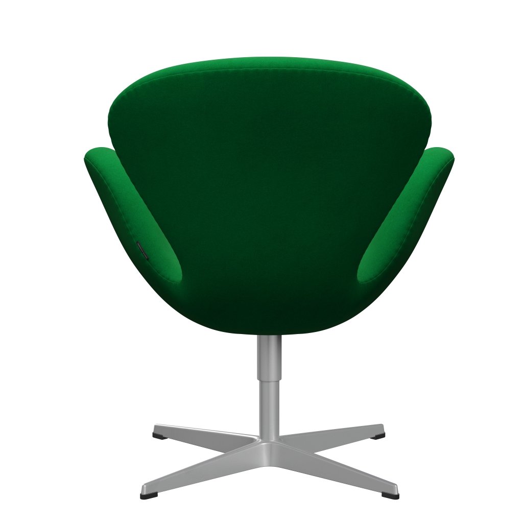 FRITZ HANSEN SWAN SALOUNGE, Srebrny Grey/Divina Grass Green