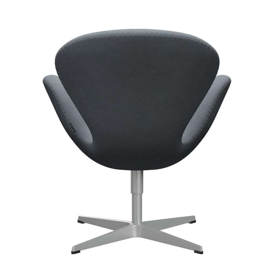 Fritz Hansen Swan Lounge Chair, Silver Grey/Divina Light Grey