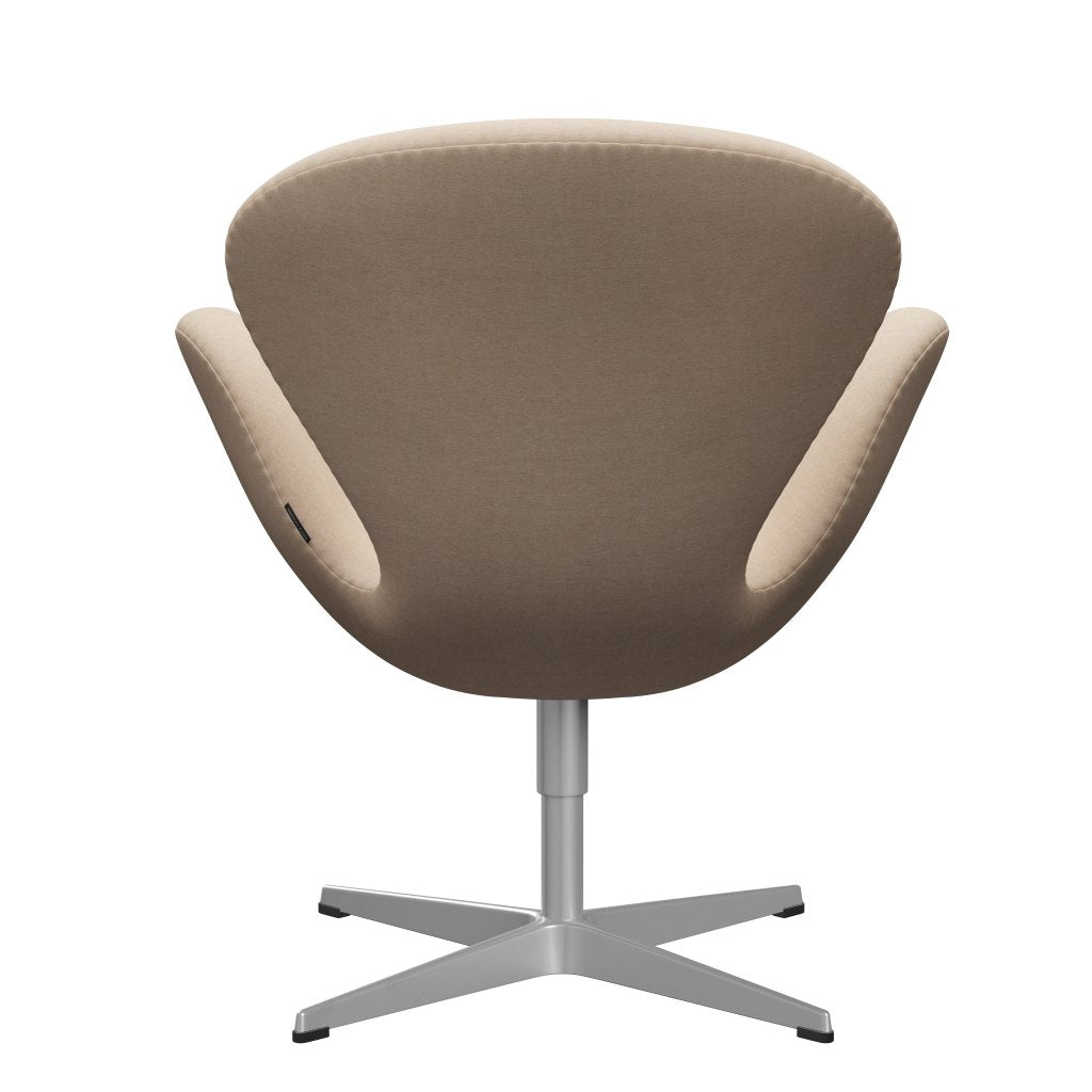 FRITZ HANSEN SWAN SALOUNGE, Srebrna Gray/Divina MD Crème