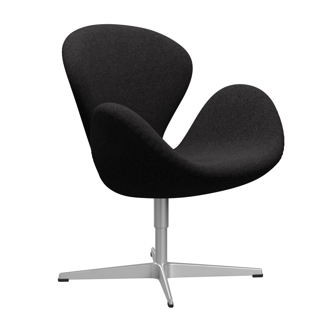 FRITZ HANSEN SWAN SALOUNGE, Srebrny Grey/Divina MD Ciemne szary