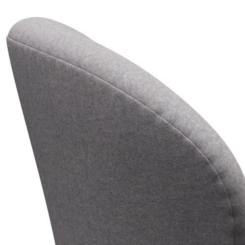 FRITZ HANSEN SWAN SALOUNGE, Srebrny Grey/Divina MD Cool jasnoszary