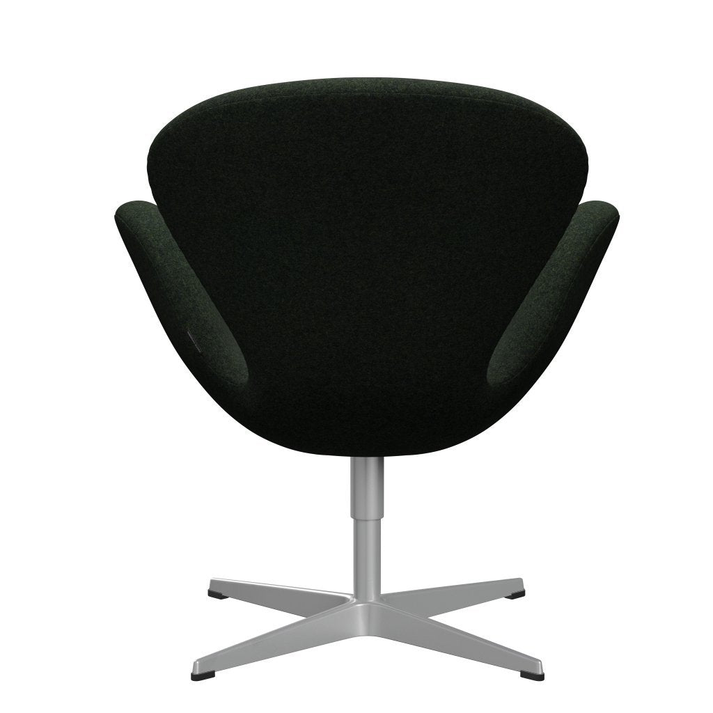 FRITZ HANSEN SWAN SALOUNGE, Srebrny Gray/Divina Md Moss Green