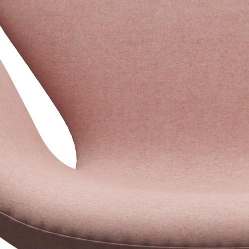 FRITZ HANSEN SWAN SALOUNGE, srebrny szary/Divina MD Soft Pink