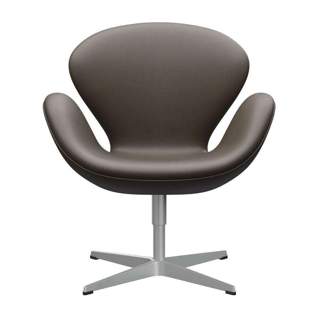 Fritz Hansen Swan Lounge Chair, Silver Grey/Essential Stone