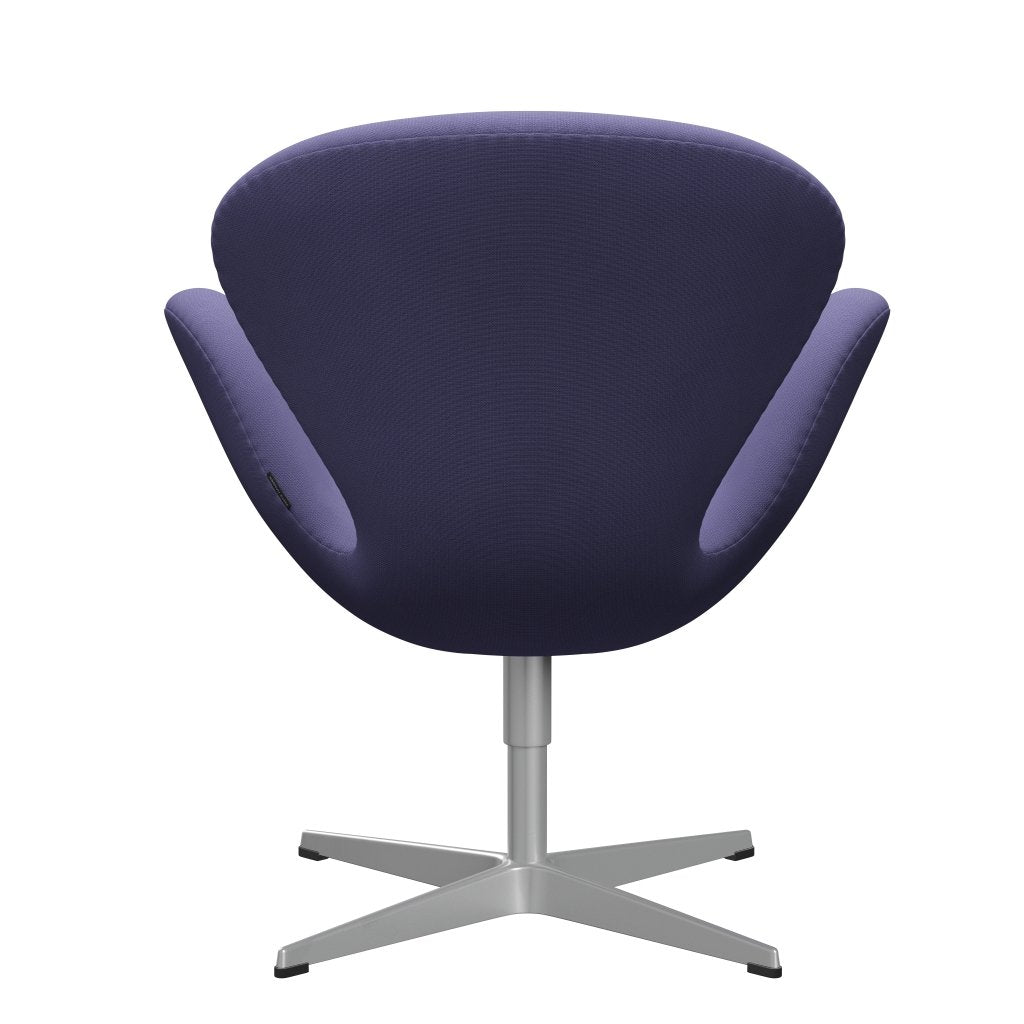 FRITZ HANSEN SWAN SALOUNGE, Srebrny Grey/Fame Blue Violet